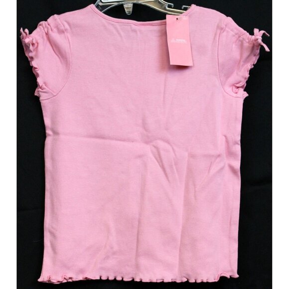 NEW 2006 Gymboree Summer Safari Darling Daughter Pink Shirt Sequins Lettuce Edge - Picture 4 of 5